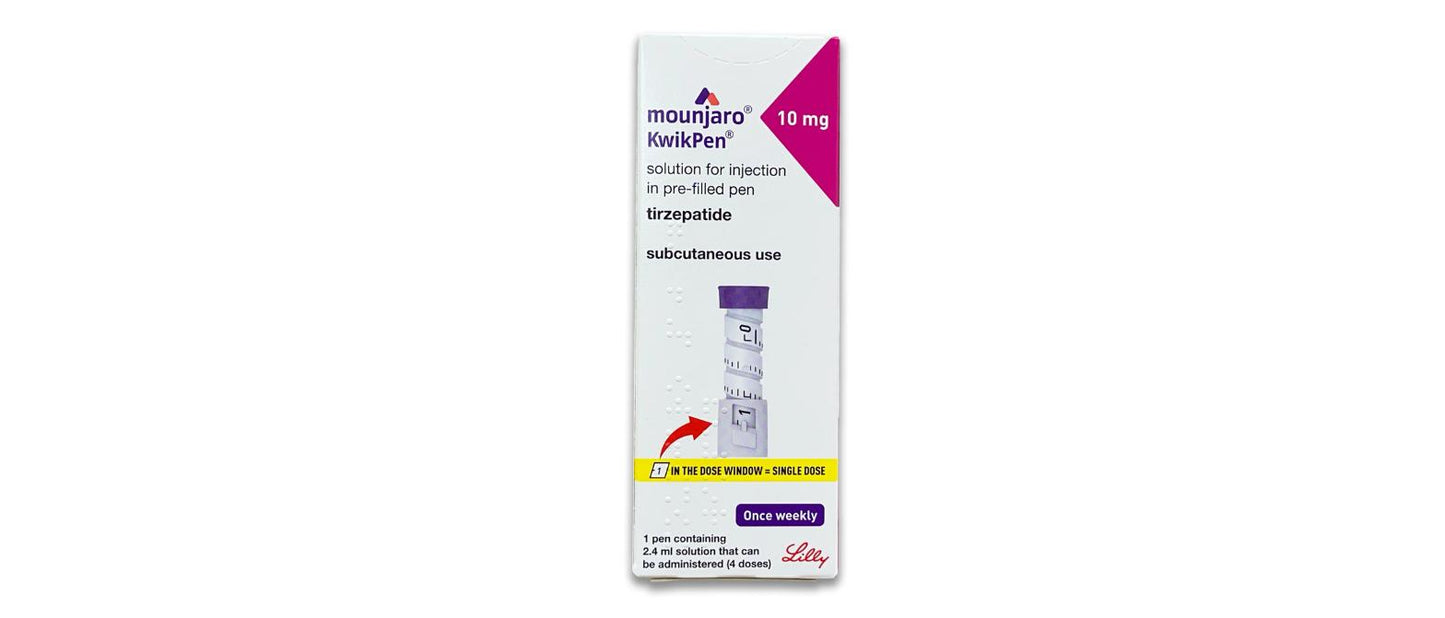 Mounjaro (Tirzepatide) 10 mg KwikPen