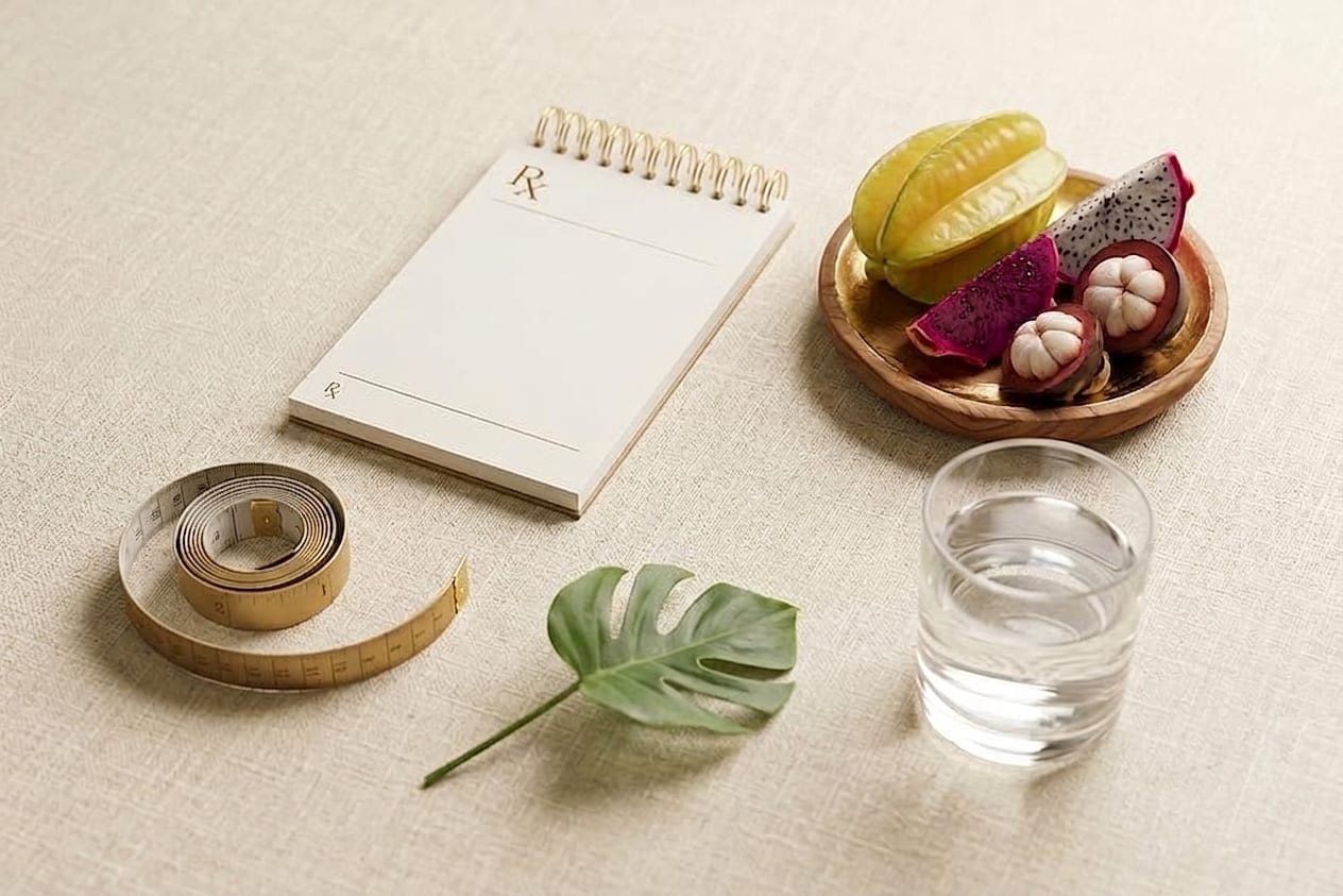 A relaxed, healthy lifestyle moment in Bali